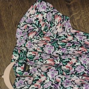 Stuart Allen vintage floral belted dress size 10
